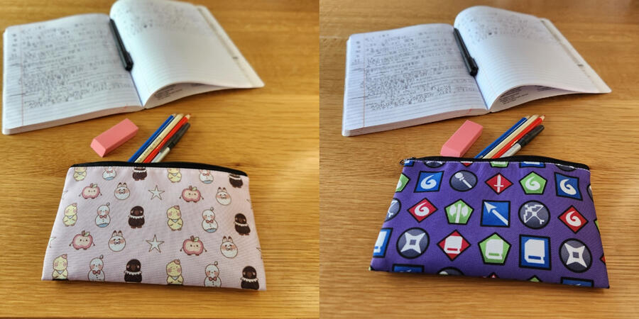 Zipper Pouches (LADS and Fire Emblem)