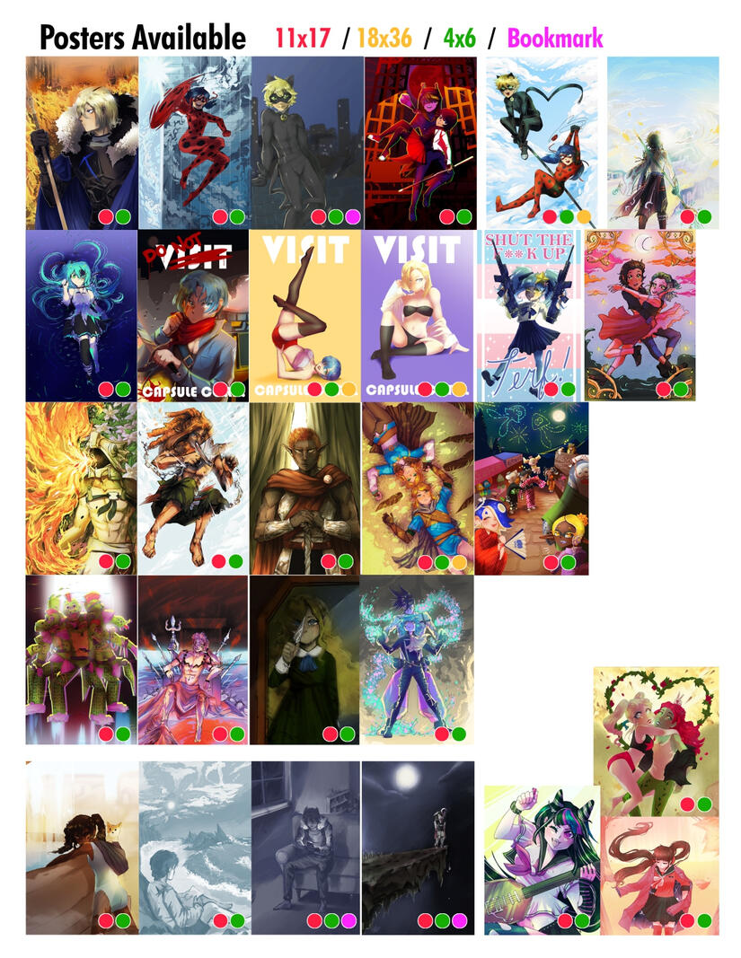 Poster Catalogue pt 1